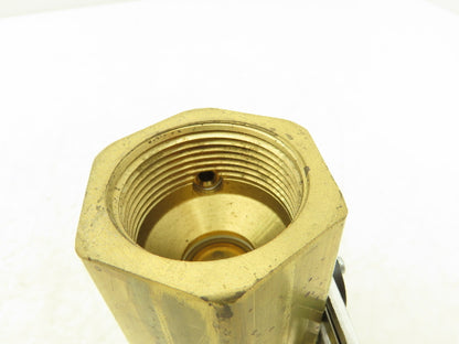 Taco CS125-T4 Circuit Setter Ball Valve 250 PSI 1-1/4" NPT W/Memory Stop