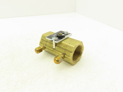 Taco CS125-T4 Circuit Setter Ball Valve 250 PSI 1-1/4" NPT W/Memory Stop