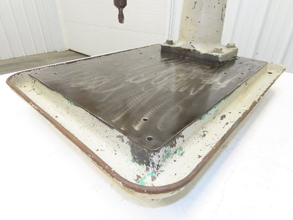 Walker Turner Drill Press 20" Variable Speed 6" Stroke 1 HP 230/460V No Feeder