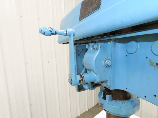 Walker Turner Drill Press 20" Variable Speed 6" Stroke 1 HP 230/460V No Feeder