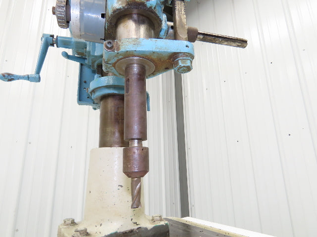 Walker Turner Drill Press 20" Variable Speed 6" Stroke 1 HP 230/460V No Feeder