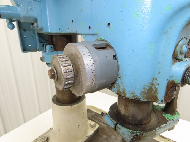 Walker Turner Drill Press 20" Variable Speed 6" Stroke 1 HP 230/460V No Feeder
