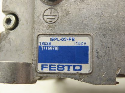 Festo CP-FB08-03 Control Block Assembly Node Module 24VDC IFB8-03 18738