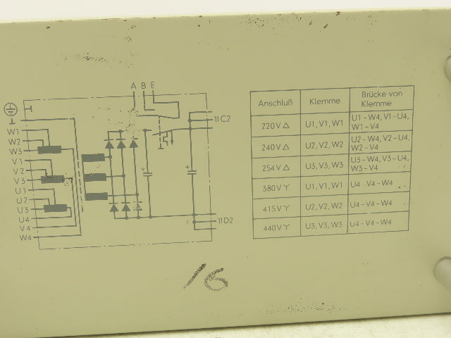 Siemens D220,380.G24/20WG Power Supply Module 20 Amps