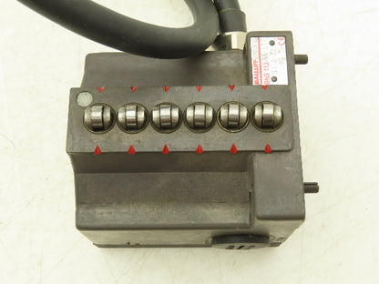 Balluff BNS 113-B6-L12 61-A-22-06 6 Position Limit Switch 23 Pin Plug