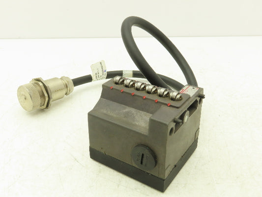 Balluff BNS 113-B6-L12 61-A-22-06 6 Position Limit Switch 23 Pin Plug