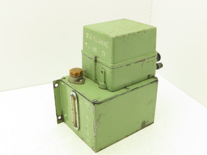 Showa MBL 03W Lubrication Oil Pump System .3L/Min Tank Capacity 5L 3/8"NPT