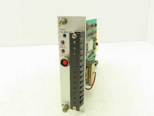 Reliance Electric 0-52806-1F TLOB Tach Loss Overspeed Calibration Board w/Reset