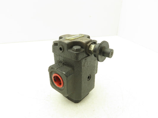 Parker R6PM 20FN Hydraulic Inline Pressure Control Valve 3/4" NPT