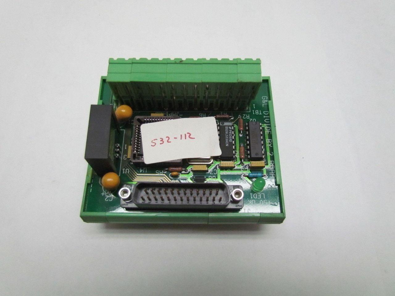 G&L Giddings & Lewis 31-50296N01 Devide by 2 Board