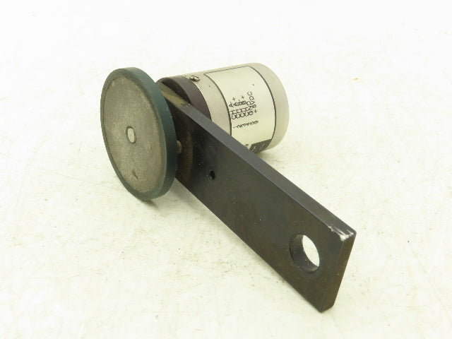 Dynamics Research Corp 153/020-1000-02UZ941 Rotary Encoder 1/4" Shaft W/Wheel