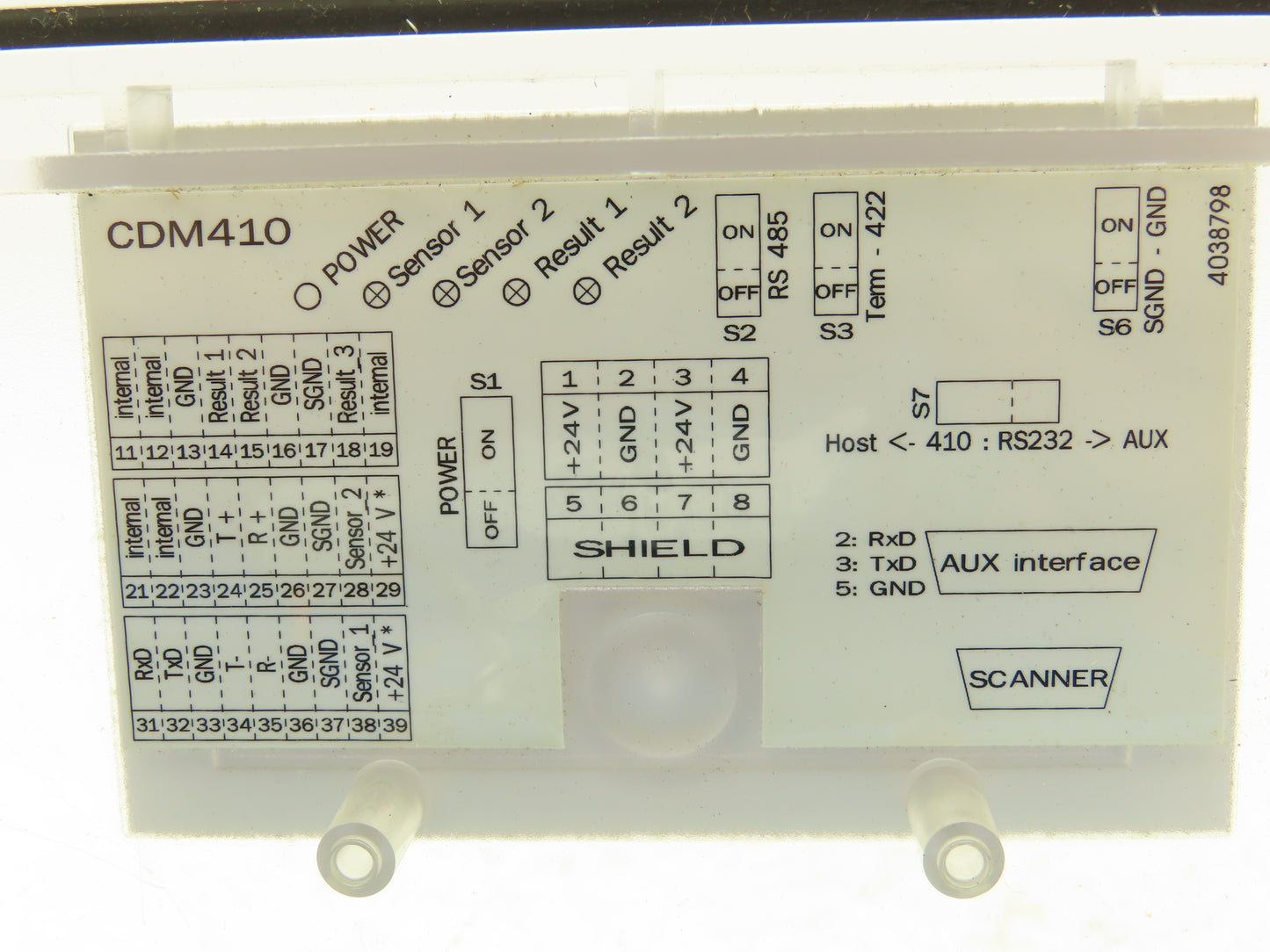 Sick 1 025 361 Barcode Scanner Controller Module CDM410-0001 Multi Sensor