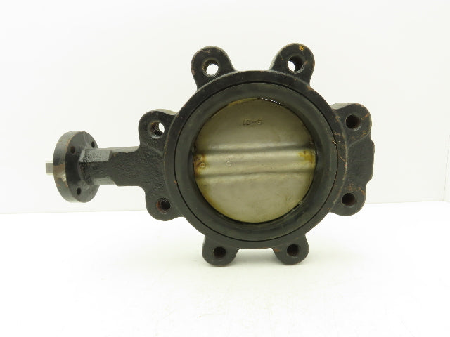 Apollo 143 6CSE1 6" Butterfly Valve Lug Style CF8M Stainless Disc No Handle