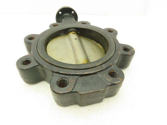 Apollo 143 6CSE1 6" Butterfly Valve Lug Style CF8M Stainless Disc No Handle