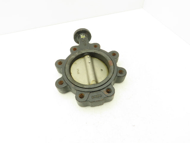 Apollo 143 6CSE1 6" Butterfly Valve Lug Style CF8M Stainless Disc No Handle