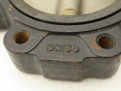 Apollo 143 6CSE1 6" Butterfly Valve Lug Style CF8M Stainless Disc No Handle