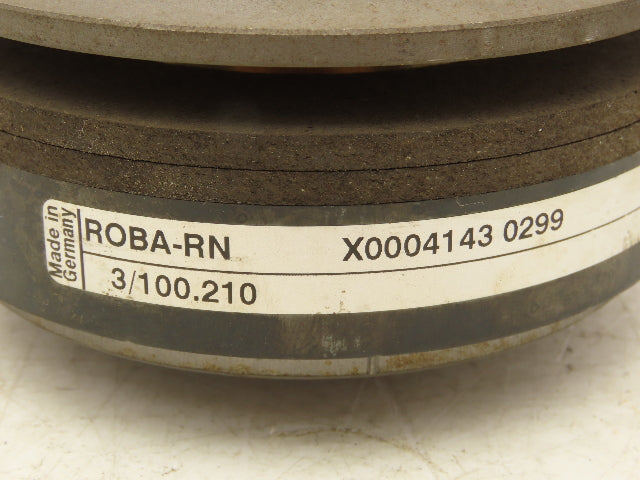 Mayr Roba-RN .3/100.210 Slip Hub Safety Clutch 30mm Keyed Bore