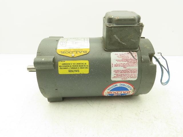 Baldor VBM3538 Brake Motor 1/2Hp 1725rpm 230/460V 3PH 56C **Brake Removed**