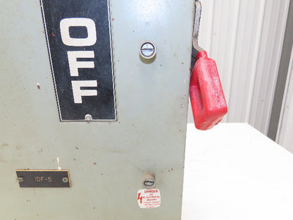 General Electric THN3363JCL Heavy Duty Safety Disconnect Switch 100A 600VAC 3P