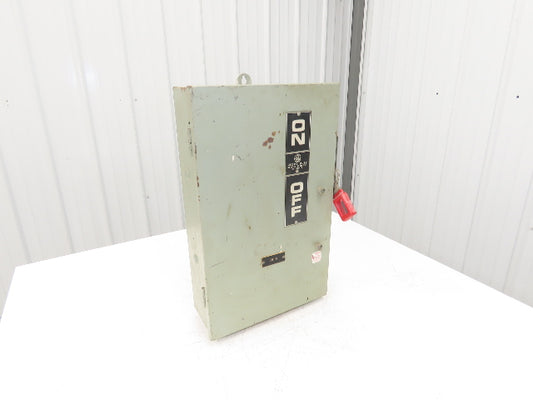 General Electric THN3363JCL Heavy Duty Safety Disconnect Switch 100A 600VAC 3P