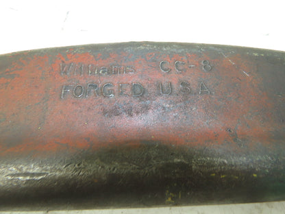 JH Williams CC-8 C Clamp Welding Heavy Service Machining 8" VTG Drop Forged