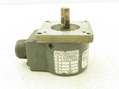 Dynapar Controls H220200104201 Danaher Servo Motor Encoder 3/8" Shaft 5-24V