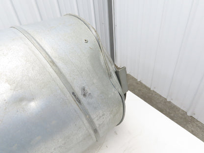Proco PBM1-46 Industrial Inline Blower Muffler Silencer 6" Pipe 38"L Sound