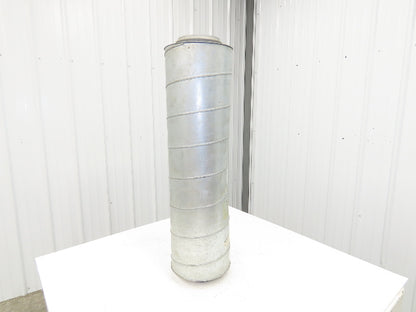 Proco PBM1-46 Industrial Inline Blower Muffler Silencer 6" Pipe 38"L Sound