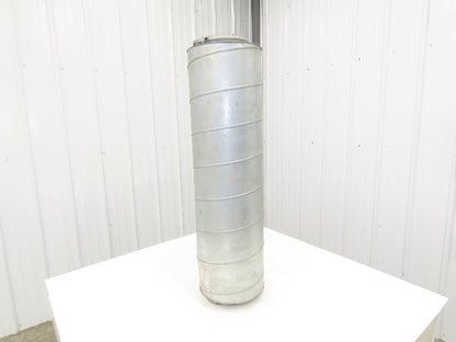Proco PBM1-46 Industrial Inline Blower Muffler Silencer 6" Pipe 38"L Sound