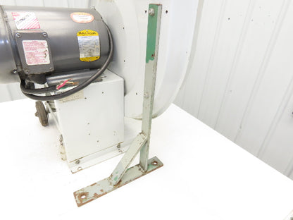 Kongskilde TRL-40 High Pressure Grain Blower 5Hp Backward Incline 7x6" Conveying