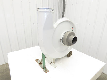 Kongskilde TRL-40 High Pressure Grain Blower 5Hp Backward Incline 7x6" Conveying