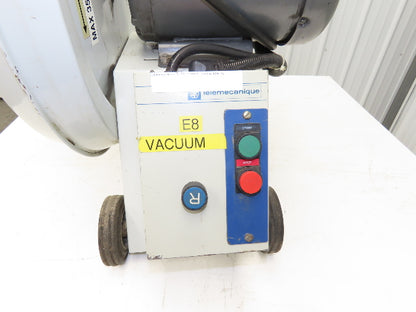 Kongskilde TRL-40 High Pressure Grain Blower 5Hp Backward Incline 7x6" Conveying