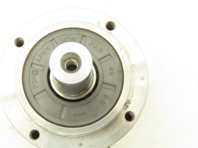 Apex AE070 Planetary Gearbox Single Stage 10:1 Reducer 500RPM Inline AE070