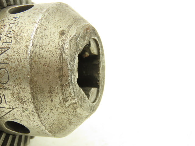 Jacobs No 18N Drill Chuck Heavy Duty Ball Bearing 1/8-3/4" Cap No 4 Morse Shank