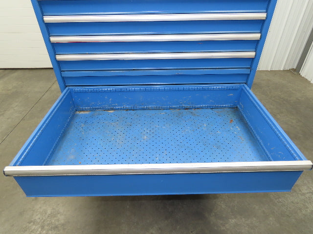 Lista Modular Steel 9 Drawer Industrial Tooling Cabinet 47x29x60" Lyon Wide Box