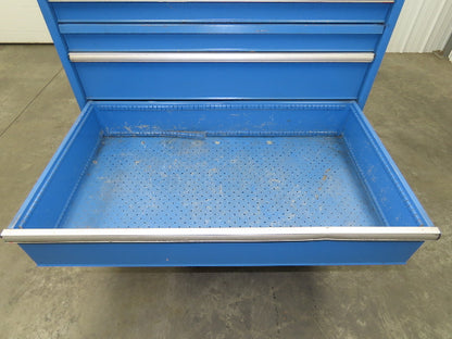 Lista Modular Steel 9 Drawer Industrial Tooling Cabinet 47x29x60" Lyon Wide Box