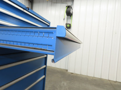 Lista Modular Steel 9 Drawer Industrial Tooling Cabinet 47x29x60" Lyon Wide Box