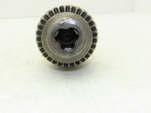 Jacobs No 16N Drill Chuck Heavy Duty Ball Bearing 1/8-5/8" Cap No 4 Morse Shank