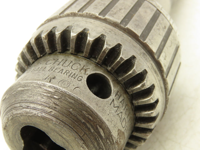 Jacobs No 16N Drill Chuck Heavy Duty Ball Bearing 1/8-5/8" Cap No 4 Morse Shank
