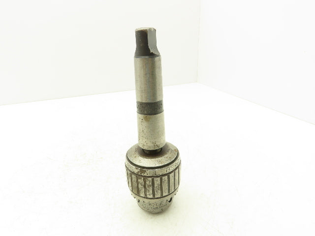 Jacobs No 16N Drill Chuck Heavy Duty Ball Bearing 1/8-5/8" Cap No 4 Morse Shank