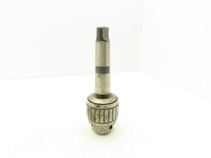 Jacobs No 16N Drill Chuck Heavy Duty Ball Bearing 1/8-5/8" Cap No 4 Morse Shank