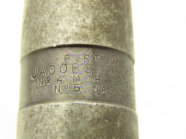 Jacobs 20N Drill Chuck Heavy Duty Ball Bearing 3/8-1" Cap 4 Morse Shank