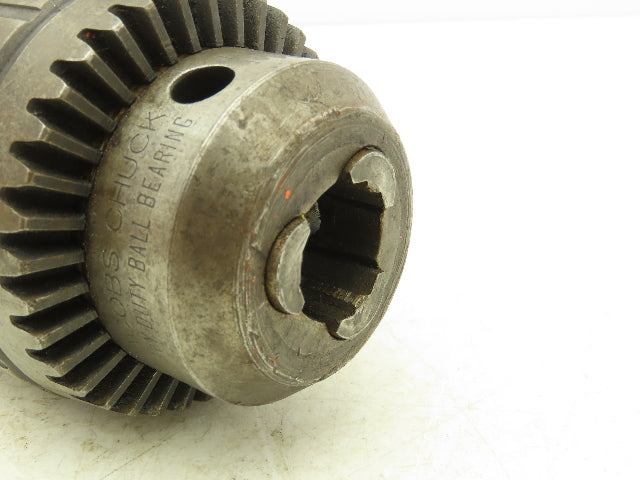 Jacobs 20N Drill Chuck Heavy Duty Ball Bearing 3/8-1" Cap No 4 Morse Shank