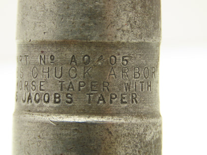 Jacobs 20N Drill Chuck Heavy Duty Ball Bearing 3/8-1" Cap No 4 Morse Shank