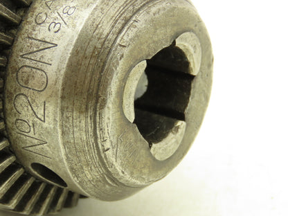 Jacobs 20N Drill Chuck Heavy Duty Ball Bearing 3/8-1" Cap No 4 Morse Shank