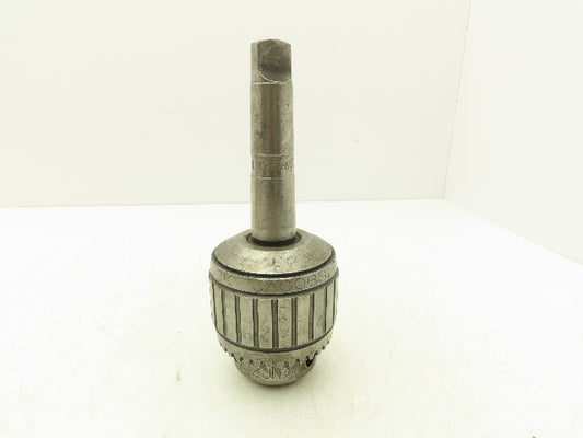 Jacobs 20N Drill Chuck Heavy Duty Ball Bearing 3/8-1" Cap No 4 Morse Shank