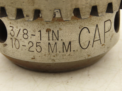 Jacobs 20N Drill Chuck Heavy Duty Ball Bearing 3/8-1" Cap No 4 Morse Shank