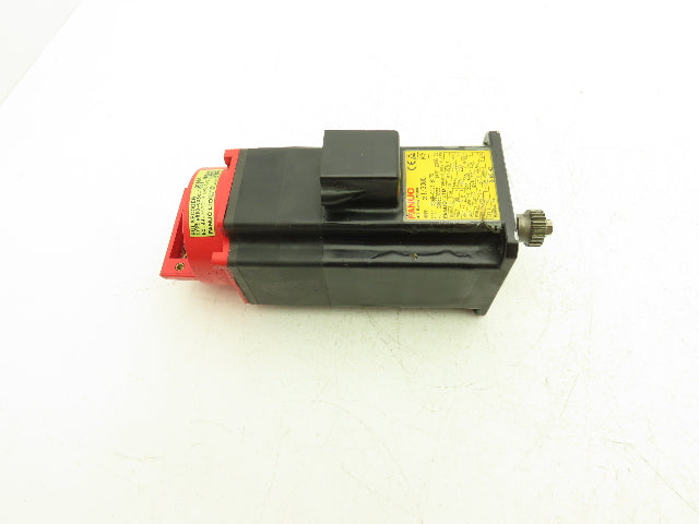 Fanuc A06B-0371-B175 AC Servo Motor .3kW 90v 3Ph 3000RPM Encoder A860-0360-T001