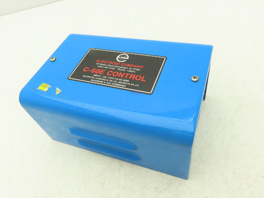 Electroid Control C-60E Power Supply 120VAC 1A 50/60Hz Output 0-90VDC .5A