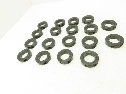 Ruland 2C-137 Two Piece Shaft Clamping Collar Black Oxide 1-3/8 Lot of 18
